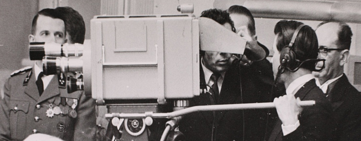 zijaanzicht camera